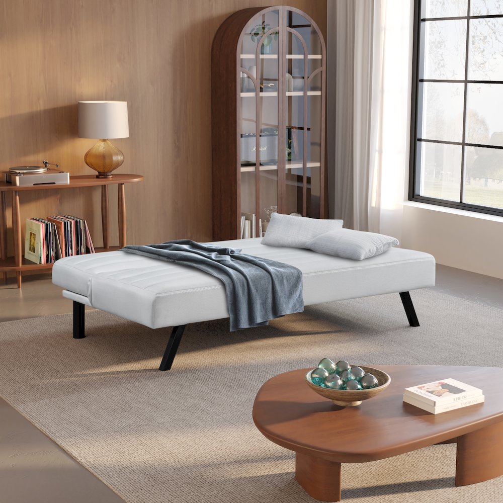 Dakota Convertible Sofa Ivory. Picture 8