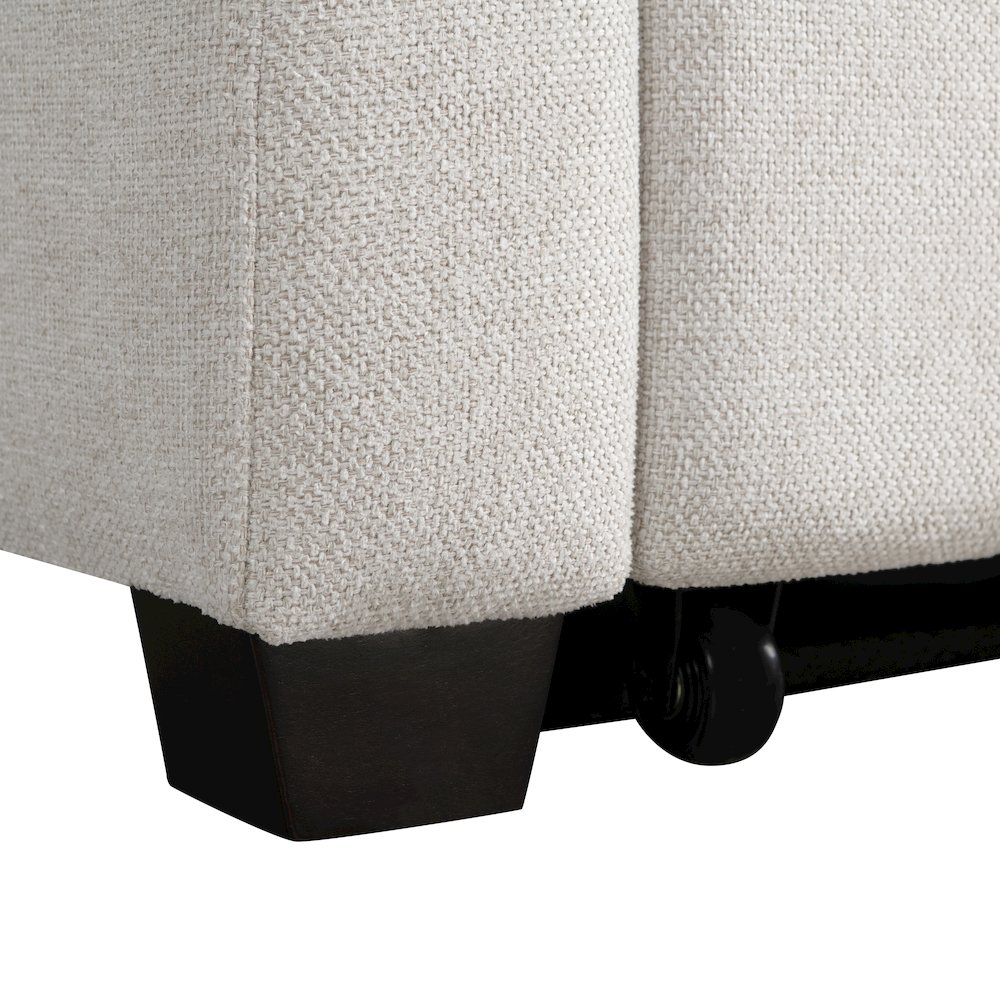 Hampton Queen Convertible Sofa Oatmeal. Picture 15