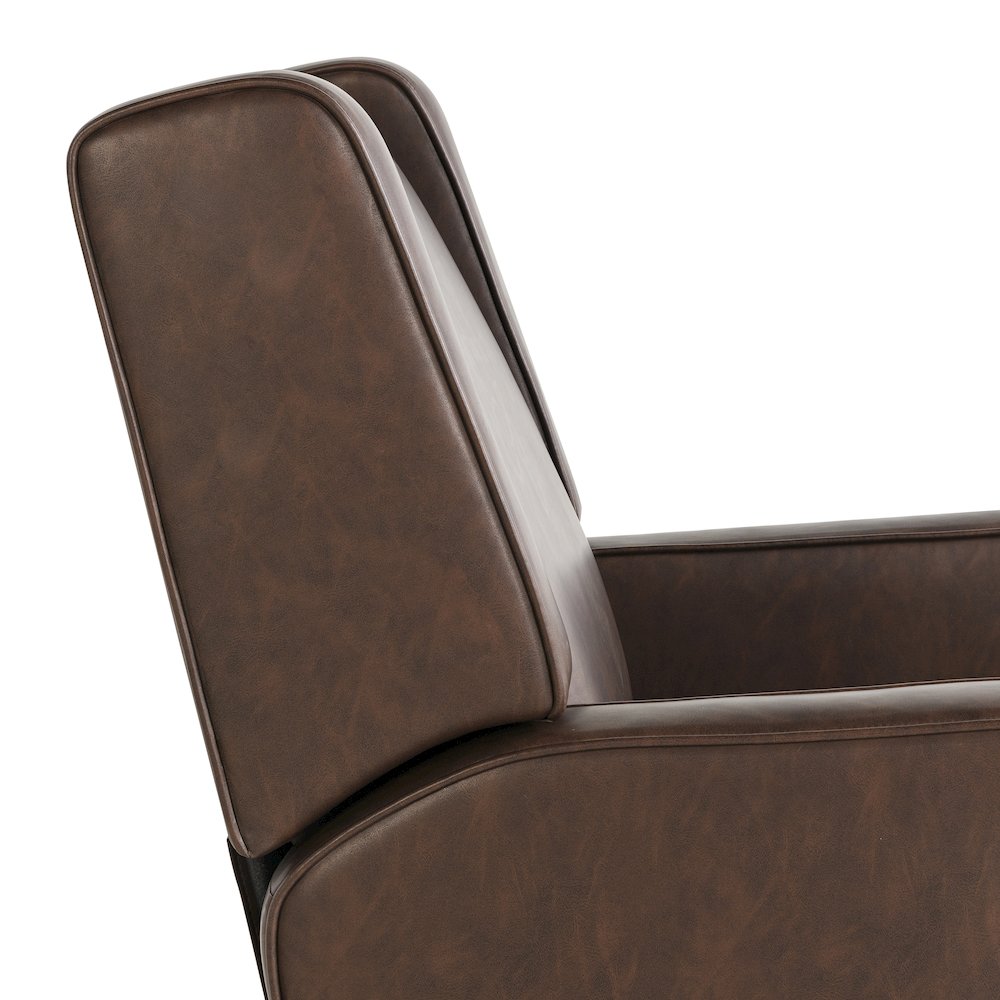 Emerson Swivel Rocker Recliner Brown. Picture 11
