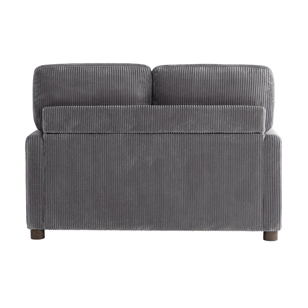 Drew Loveseat Pull-Out Sleeper Gray. Picture 14