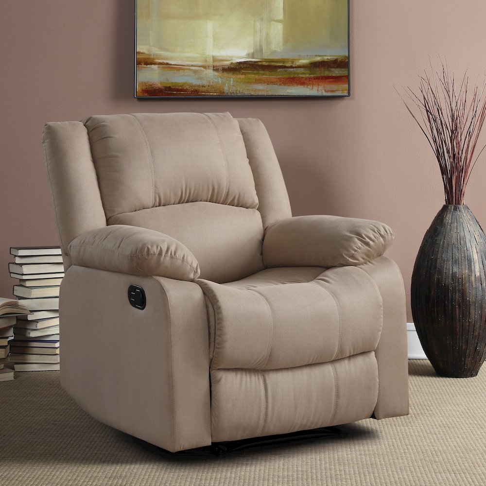 Parker Recliner Beige. Picture 7