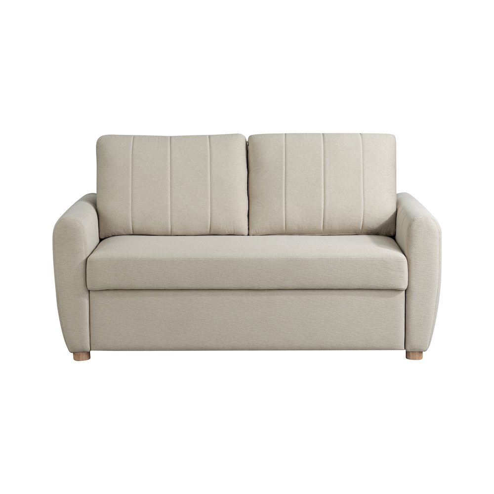 Galloway Convertible Loveseat Beige. Picture 8