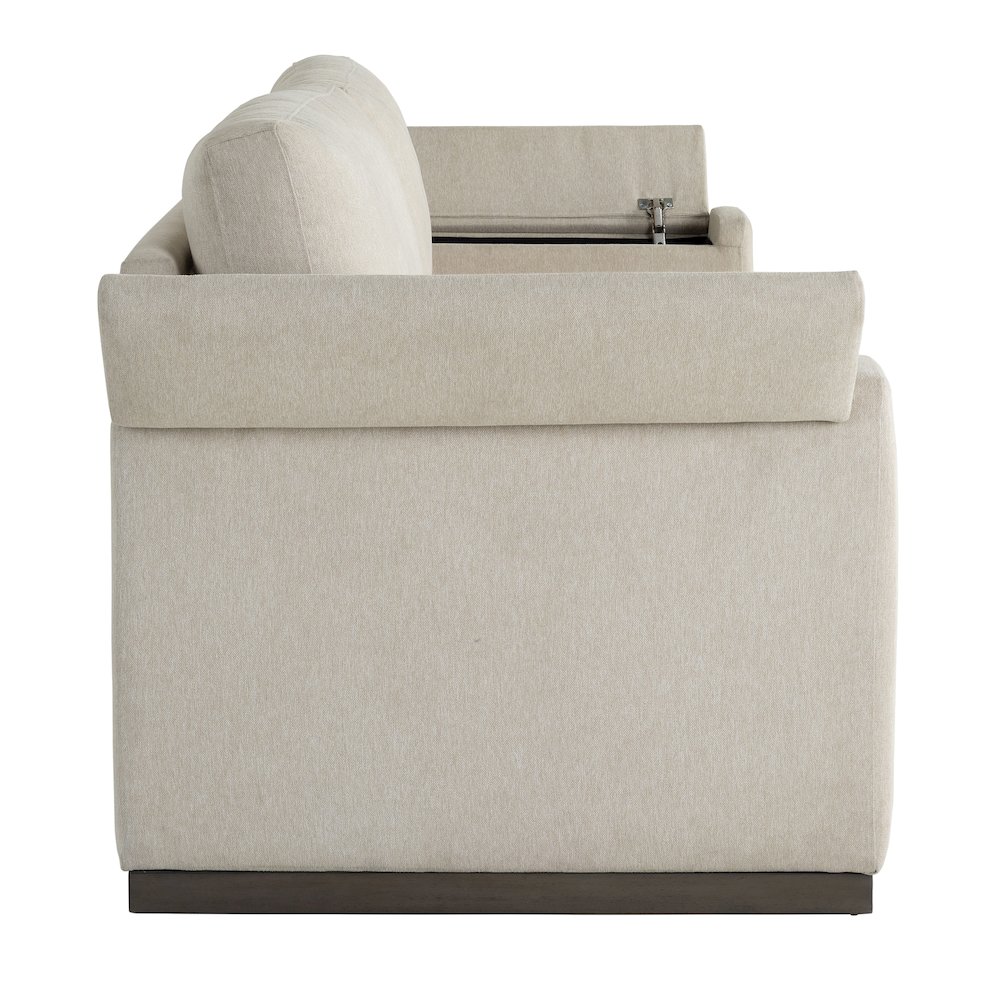 Riles Storage Sofa Beige. Picture 12