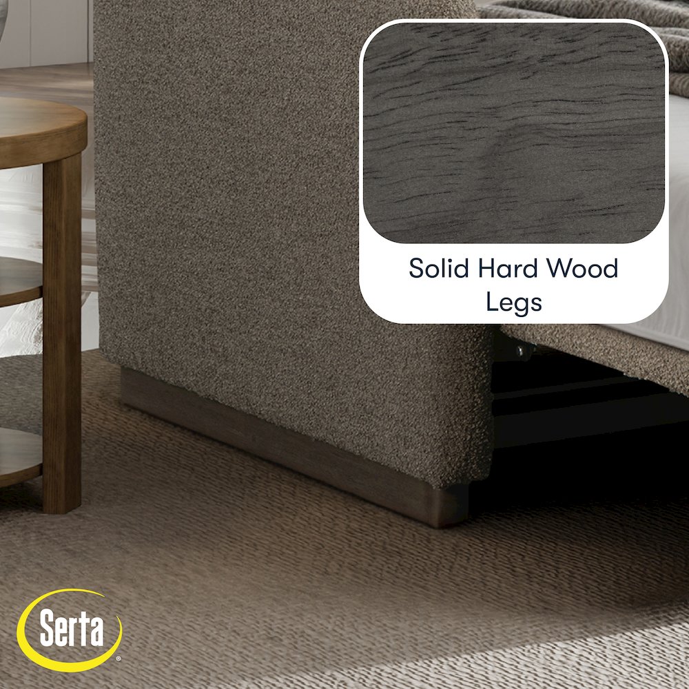 Tahoe Convertible Sofa Brown. Picture 16