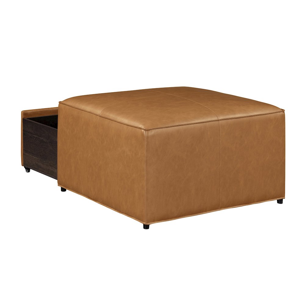Hailey Storage Ottoman Carmel. Picture 12