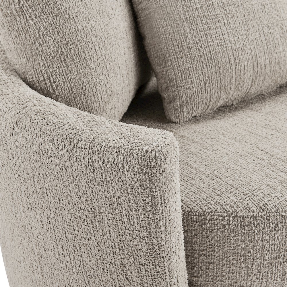 Beckett Storage Chair Taupe. Picture 16