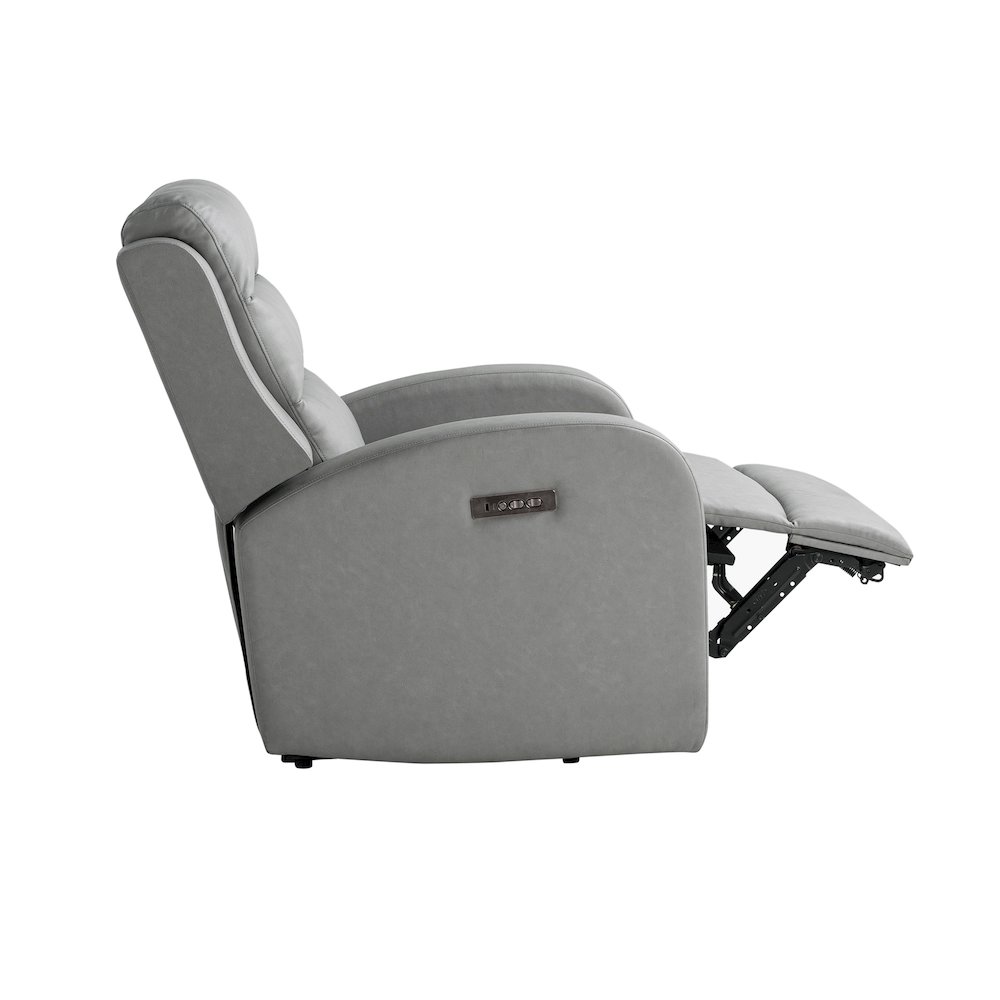 Aragon Recliner Grey. Picture 8
