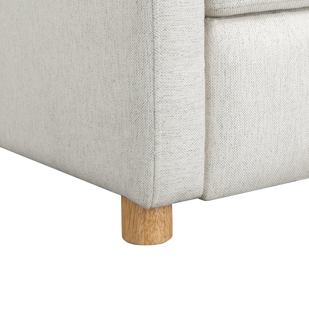 Luna Pushback Recliner Cream. Picture 11