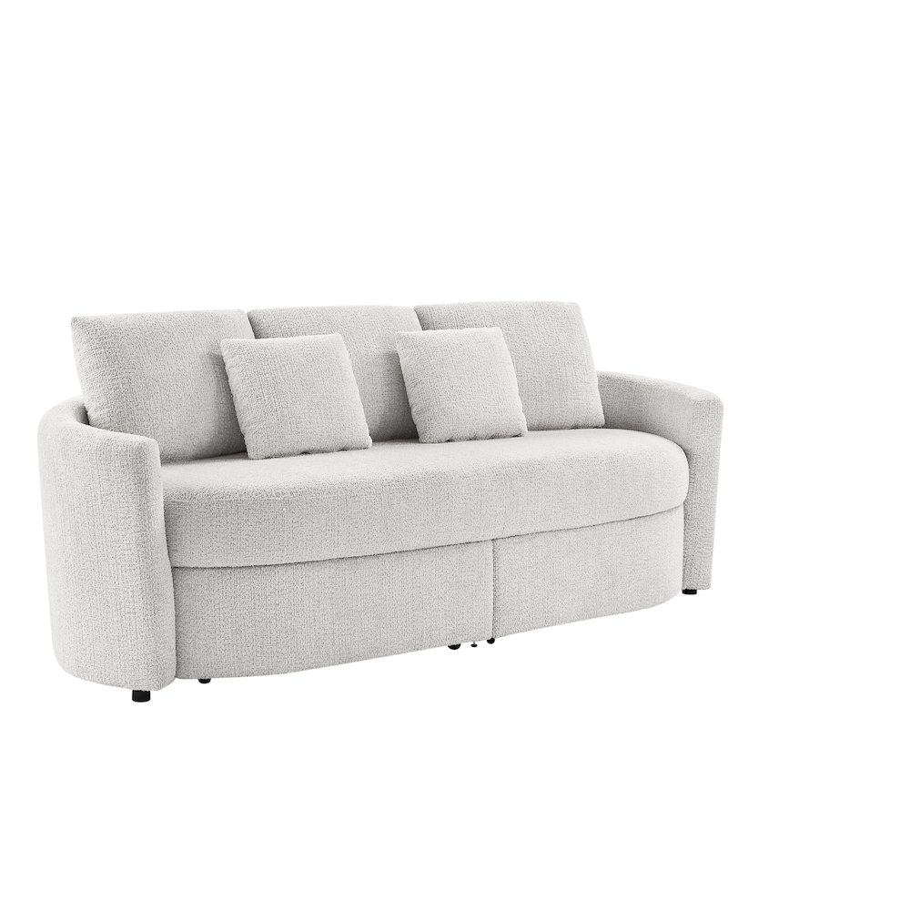 Beckett Storage Sofa Ivory. Picture 1