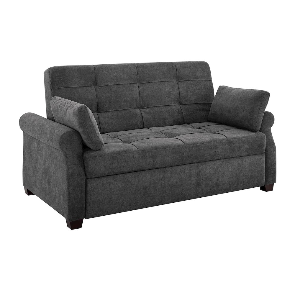 Hampton Sofa Queen Grey. Picture 1