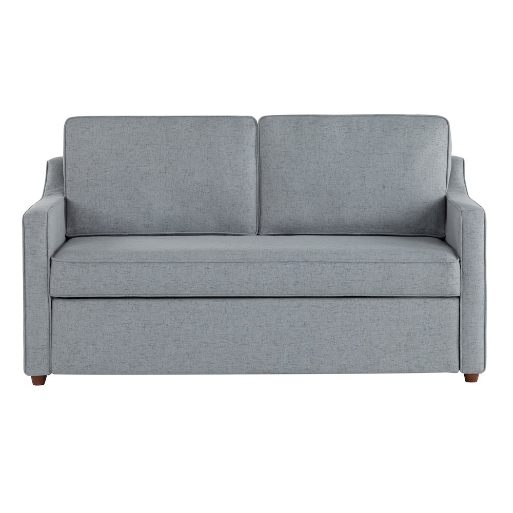 Carey Convertible Sofa Light Gray. Picture 10