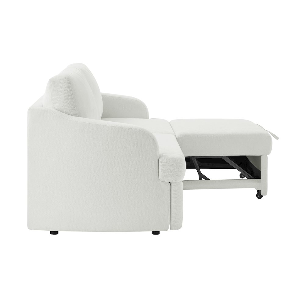 Montego Convertible Sofa Ivory. Picture 6