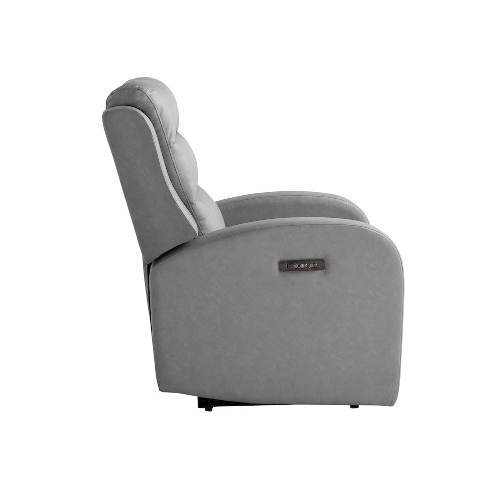 Aragon Recliner Grey. Picture 7