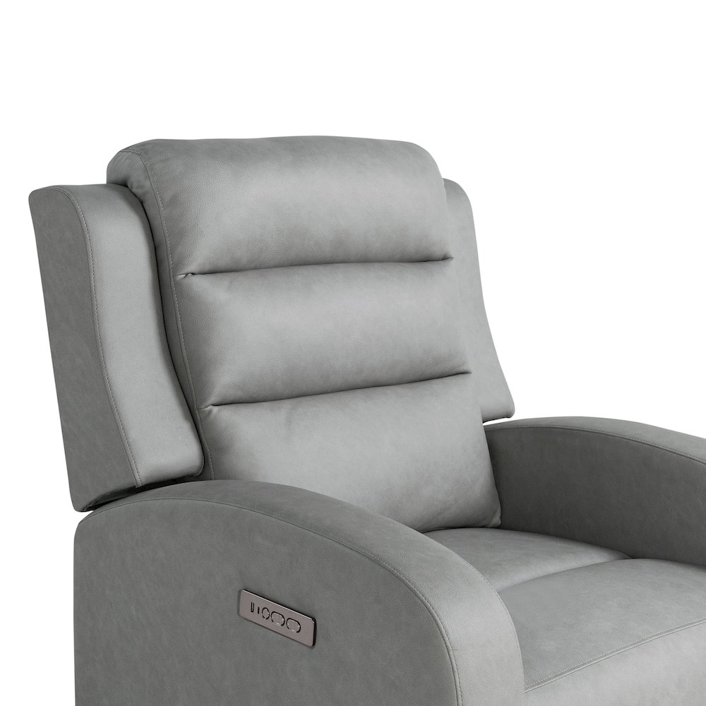 Aragon Recliner Grey. Picture 19