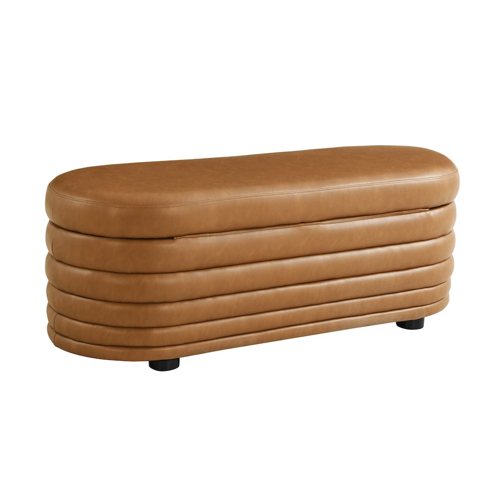 Lancaster Storage Ottoman Large Carmel. Picture 7