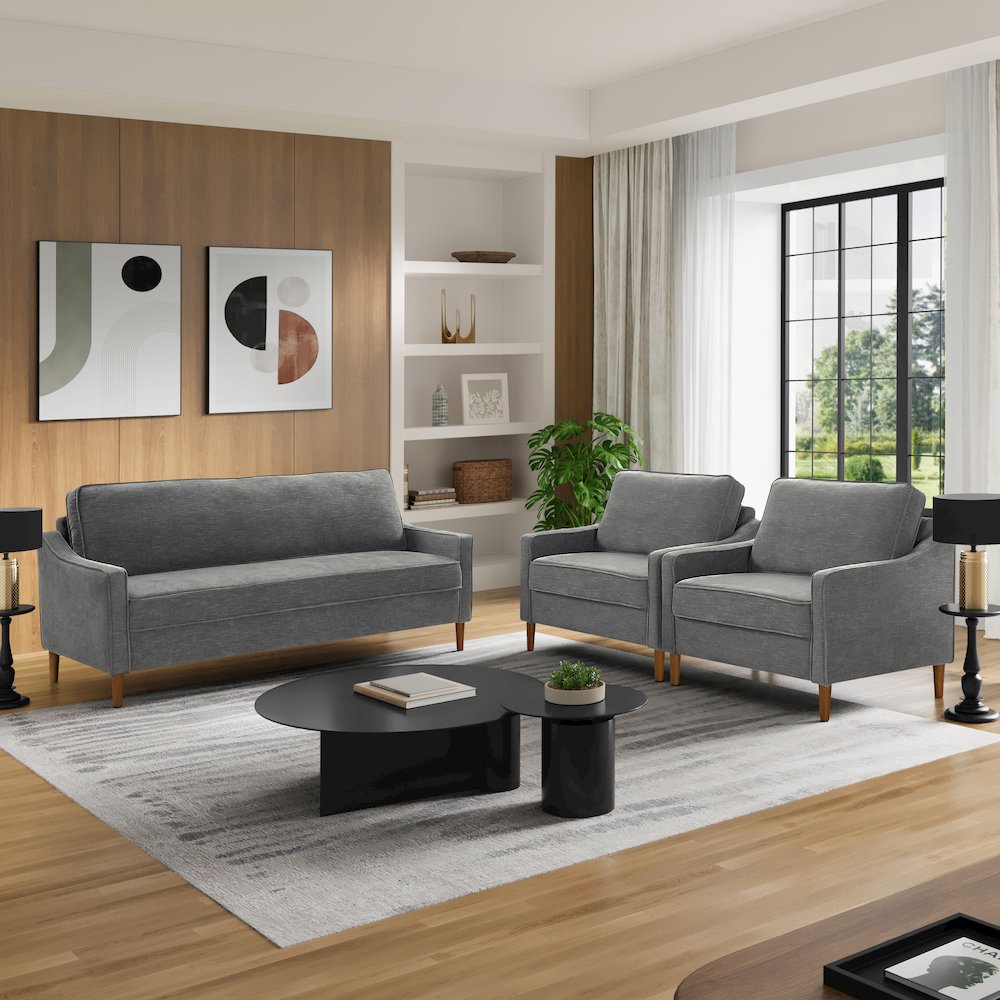 Sterling Sofa Grey. Picture 3