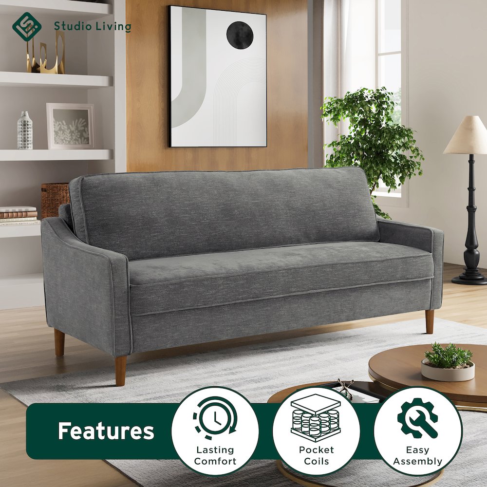 Sterling Sofa Grey. Picture 20