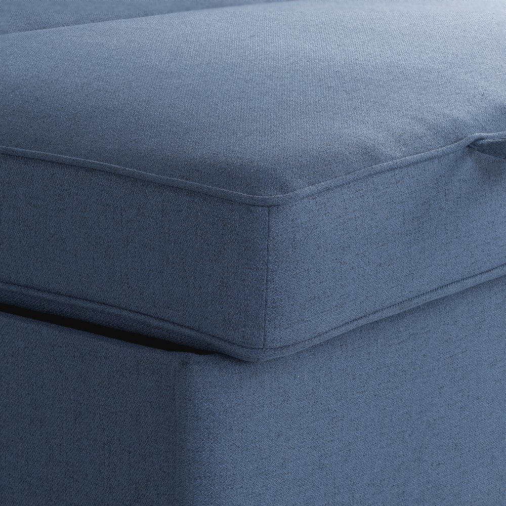 Carey Convertible Sofa Navy. Picture 14