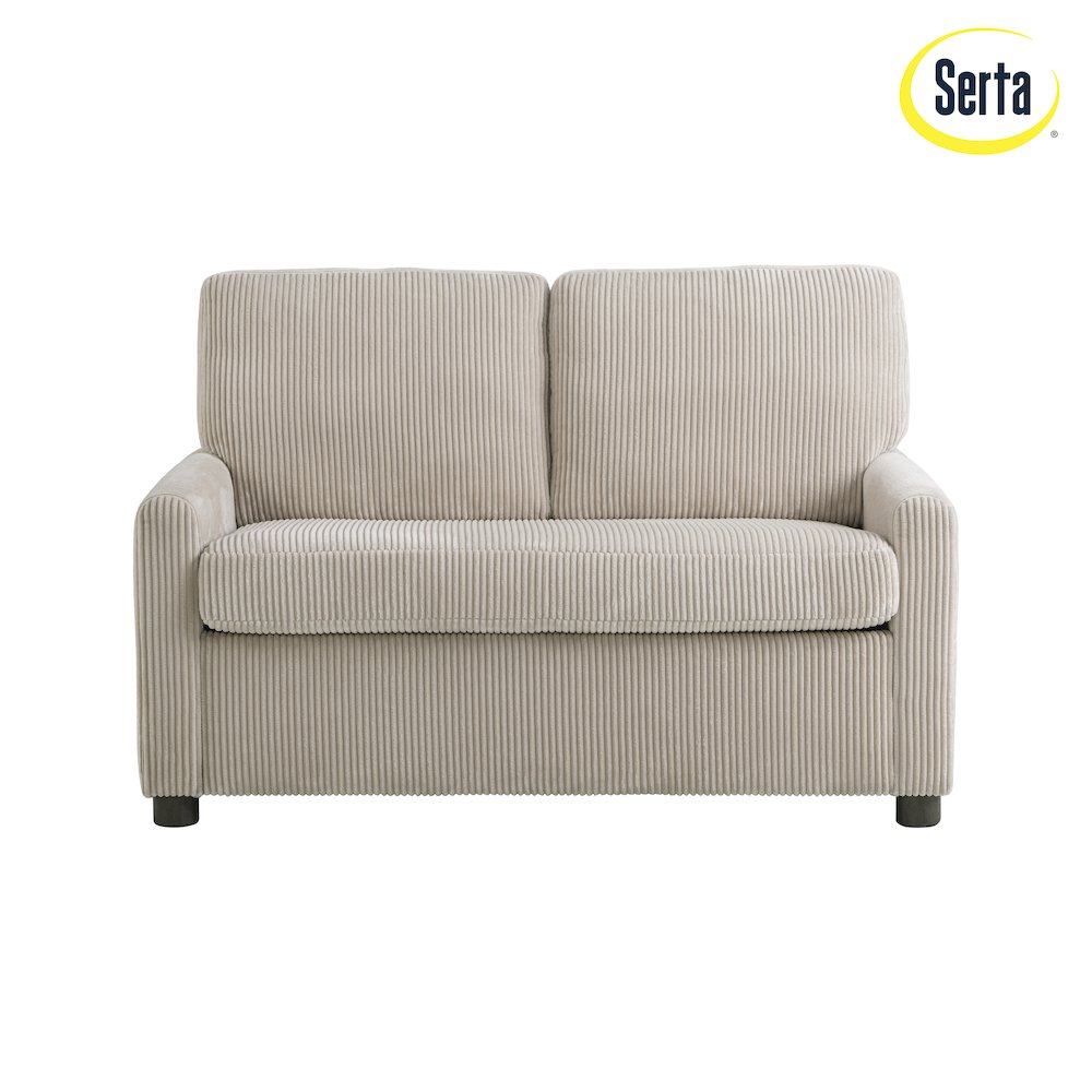 Drew Loveseat Pull-Out Sleeper Beige. Picture 23