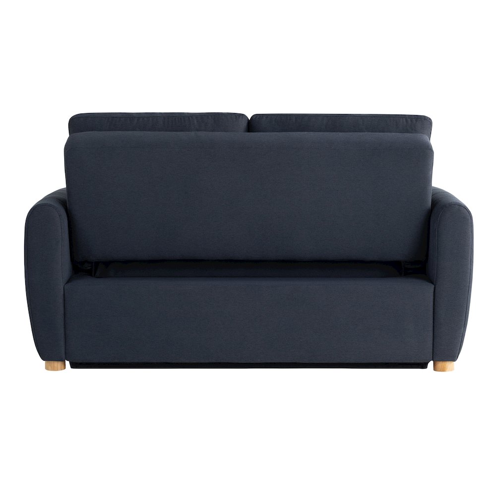 Galloway Convertible Loveseat Navy. Picture 13