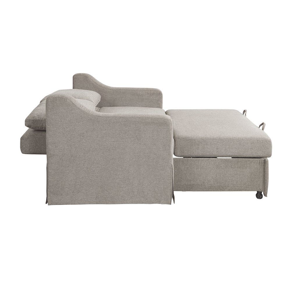 Haddington Convertible Loveseat Flax. Picture 16