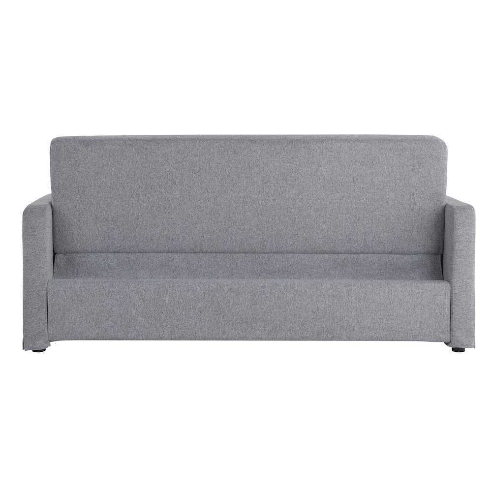 Mia Convertible Sofa Light Gray. Picture 34