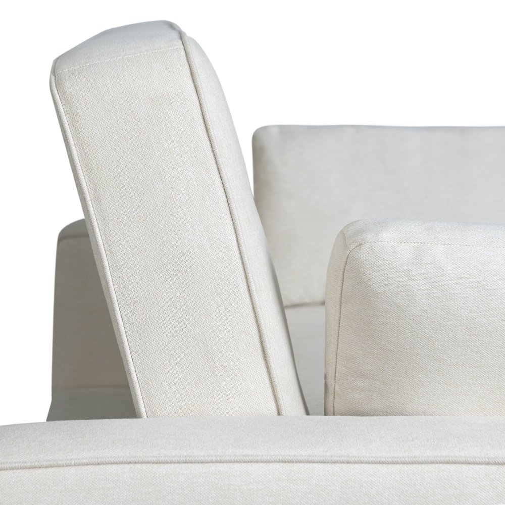 Augustine Full Convertible Loveseat Oyster. Picture 21