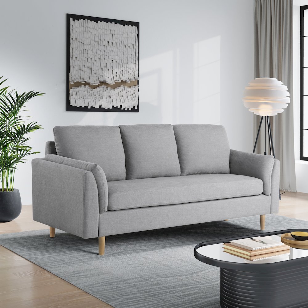 Stella Sofa Light Grey. Picture 9