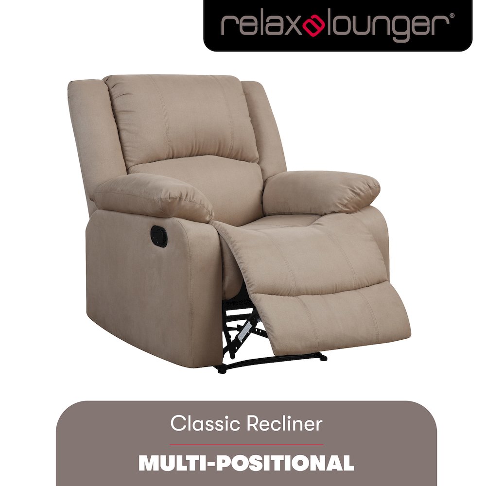 Parker Recliner Beige. Picture 4