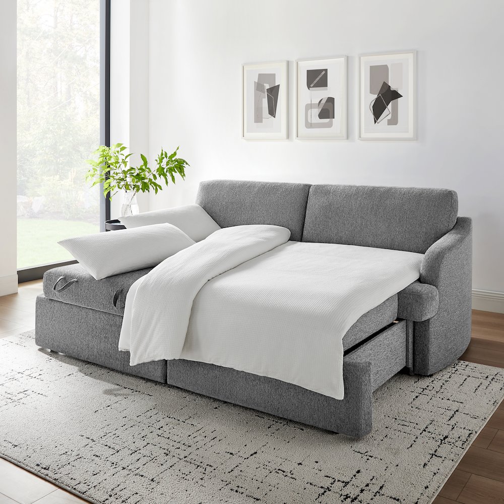 Montego Convertible Sofa Grey. Picture 3