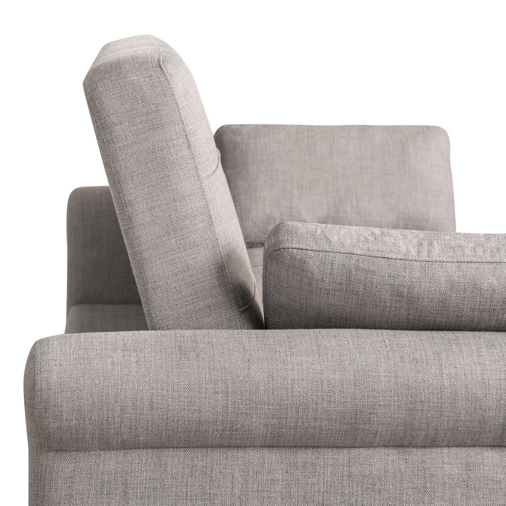 Hampton Queen Convertible Sofa Steel. Picture 11