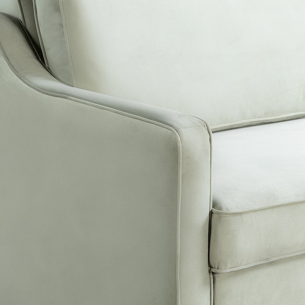 Delmar Convertible Loveseat Sage. Picture 16