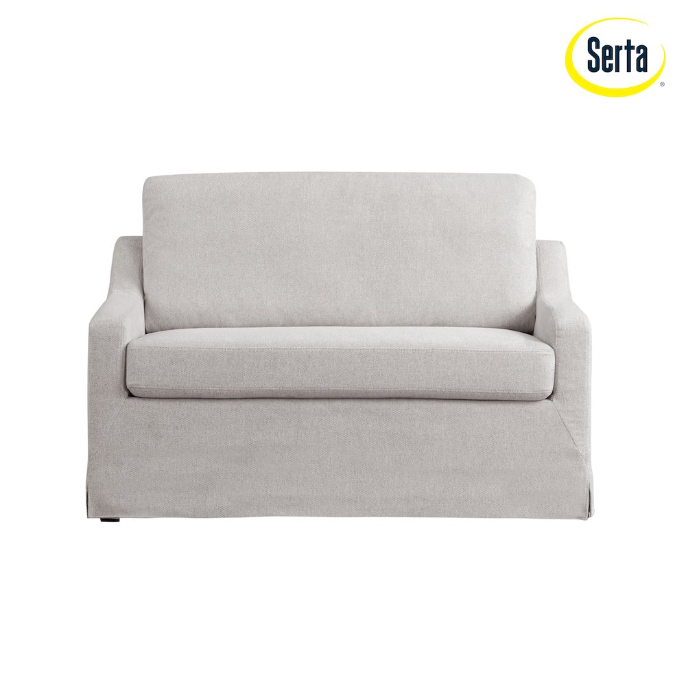Harper Loveseat Sleeper Twin Oatmeal. Picture 18