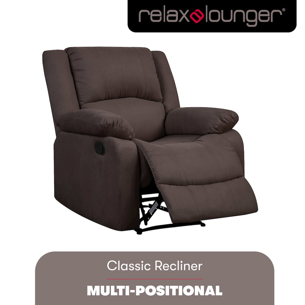 Parker Recliner Chocolate. Picture 3