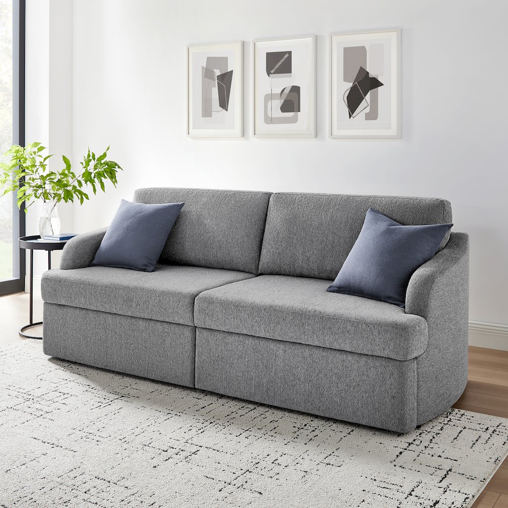 Montego Convertible Sofa Grey. Picture 2