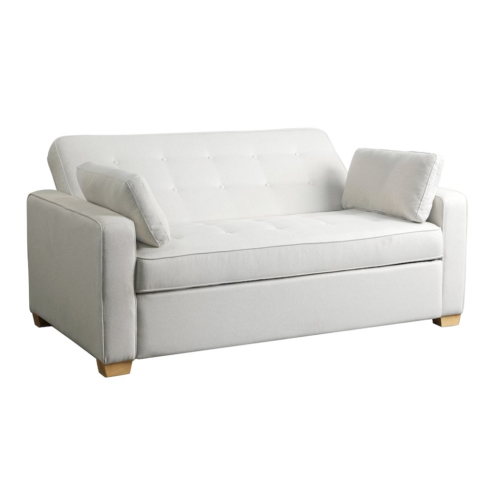 Augustine Queen Convertible Sofa Oyster. Picture 1
