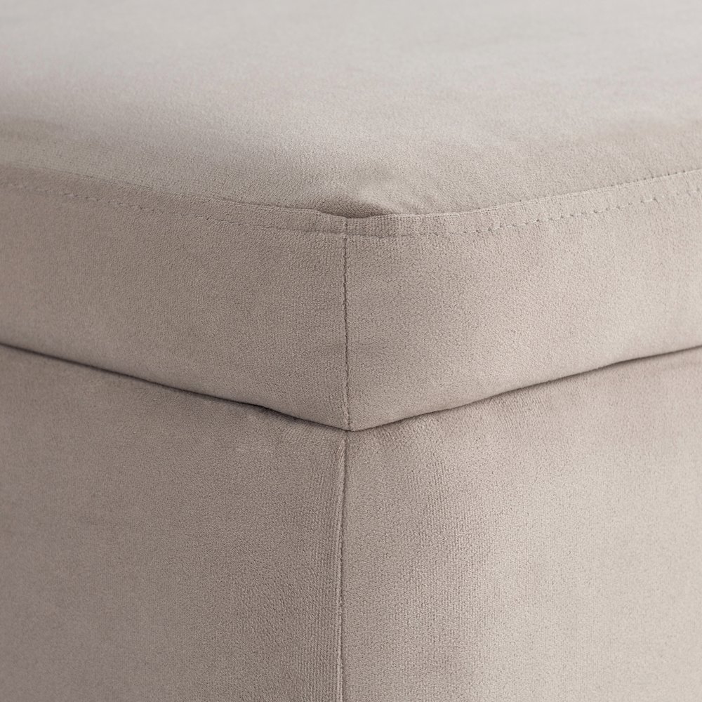 Kona Storage Ottoman Large Taupe. Picture 18