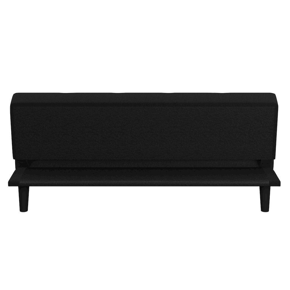 Lori Convertible Sofa Black. Picture 6