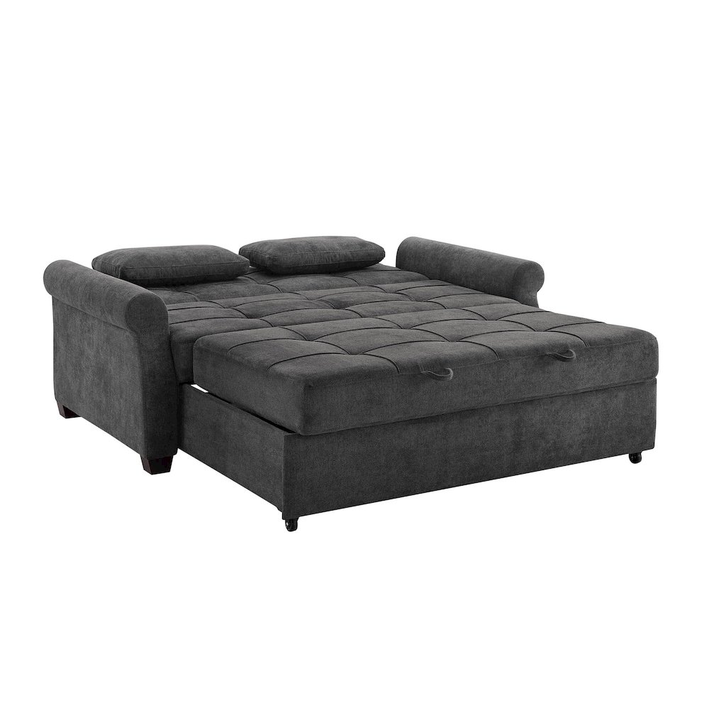 Hampton Sofa Queen Grey. Picture 4