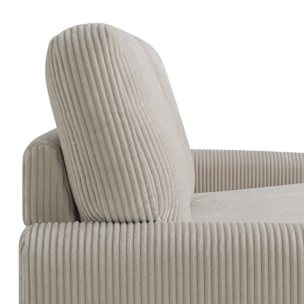 Drew Loveseat Pull-Out Sleeper Beige. Picture 21