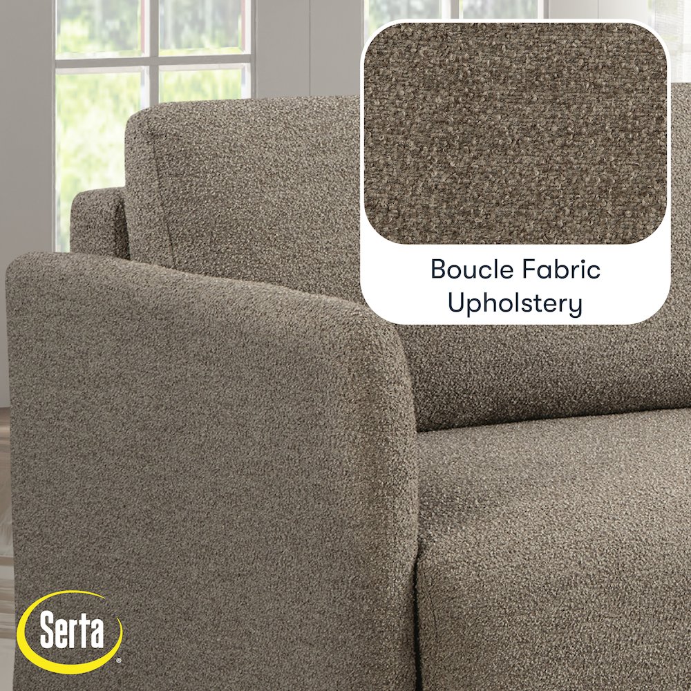Tahoe Convertible Sofa Brown. Picture 15