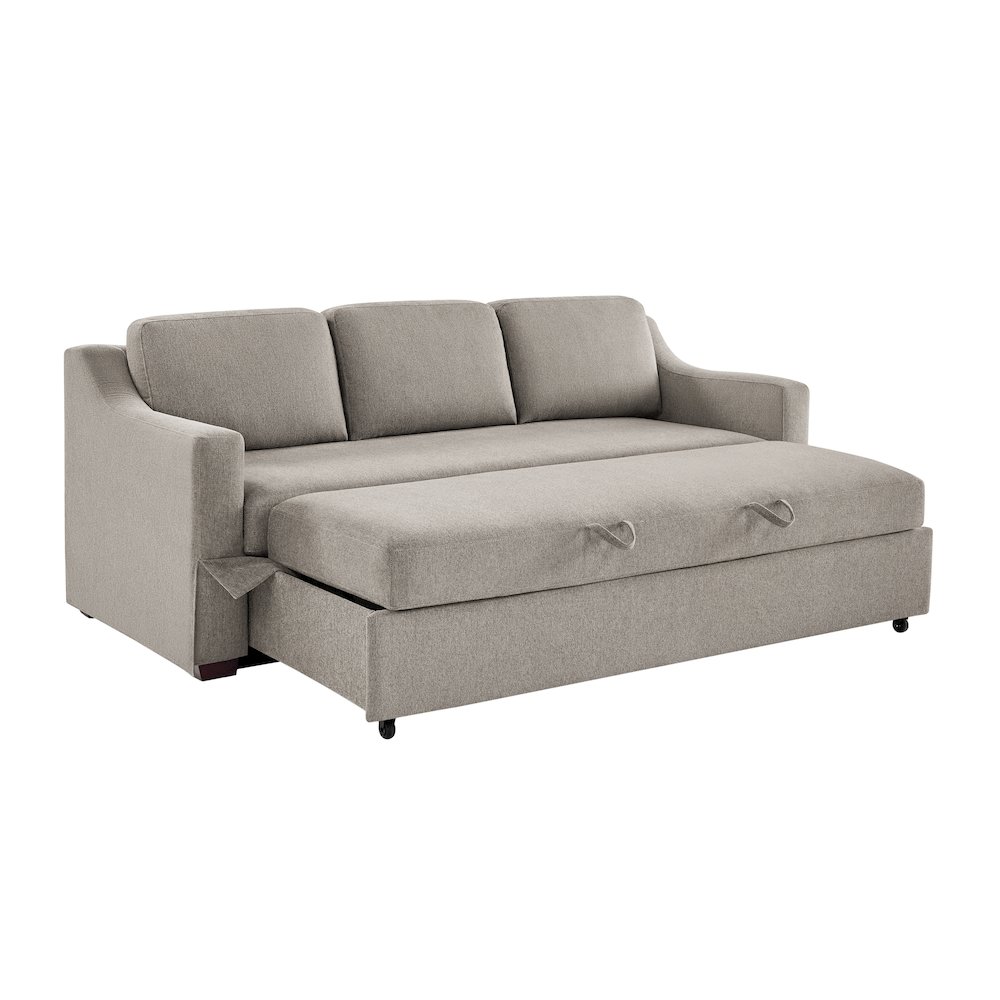 Haddington Convertible Sofa Flax. Picture 7