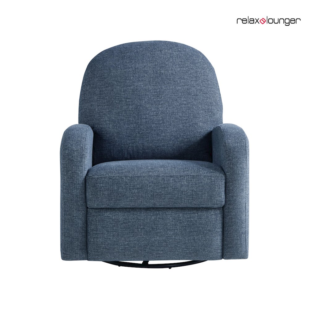 Paloma Swivel Rocker Recliner Blue. Picture 14
