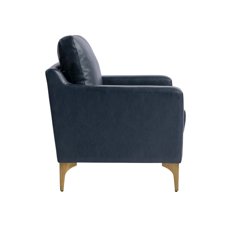 Fletcher Chair Navy. Picture 4