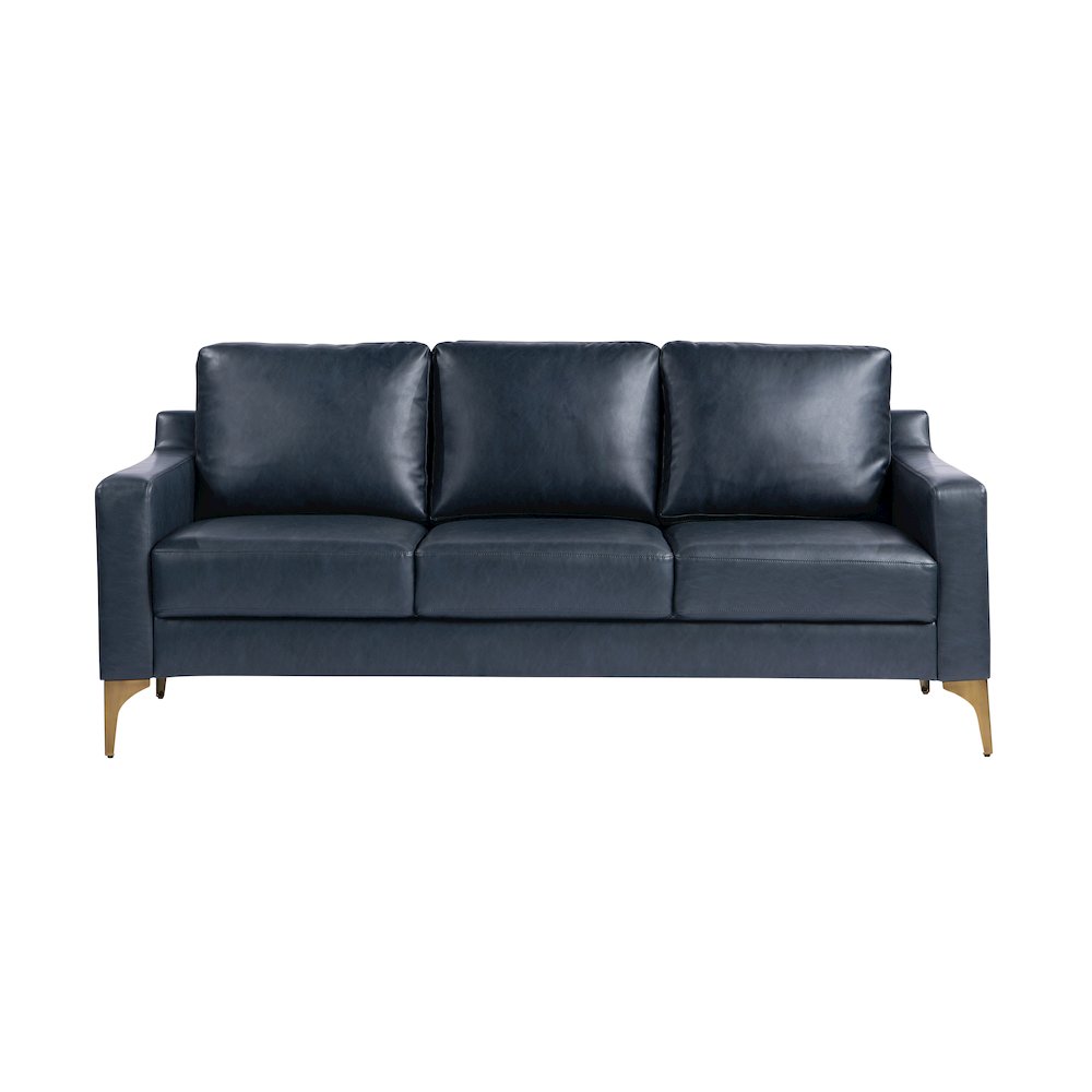Fletcher Sofa Navy. Picture 2