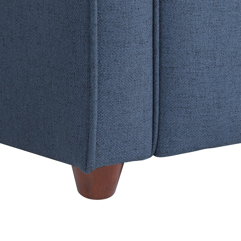 Carey Convertible Sofa Navy. Picture 13