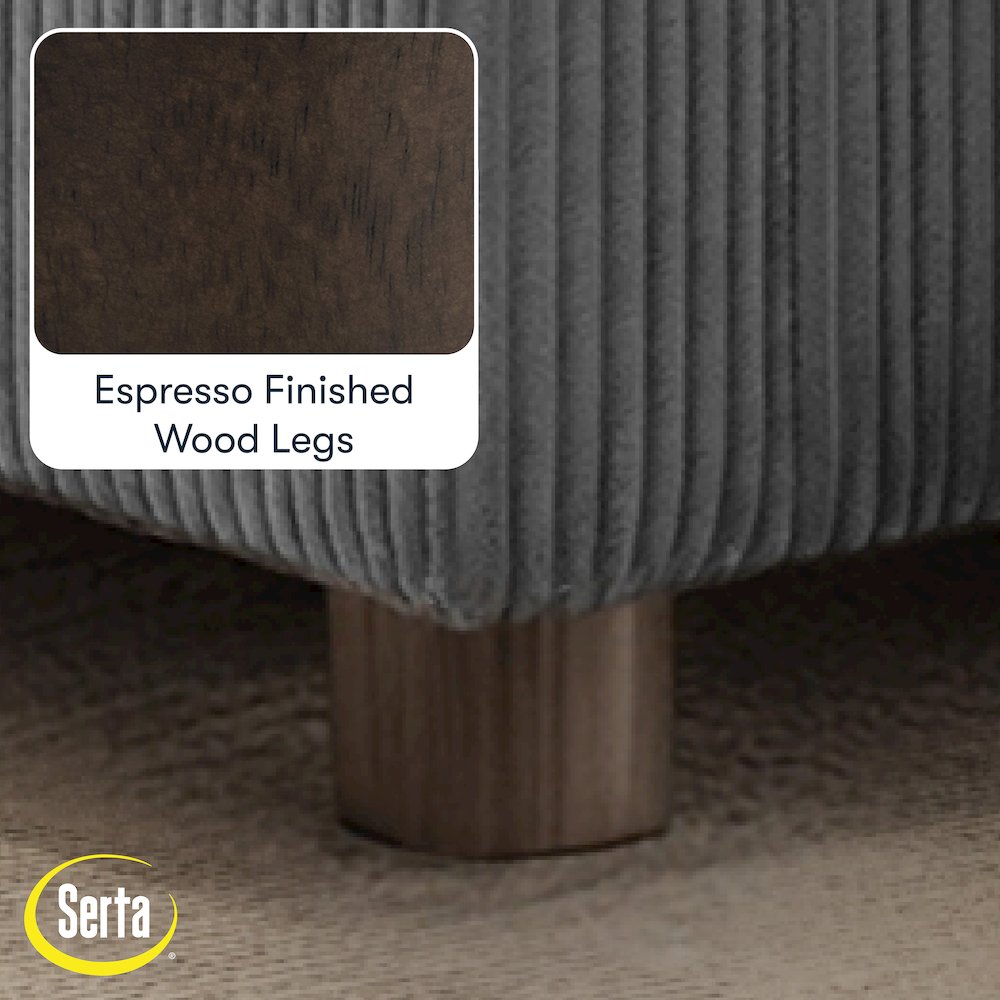 Drew Loveseat Pull-Out Sleeper Gray. Picture 2