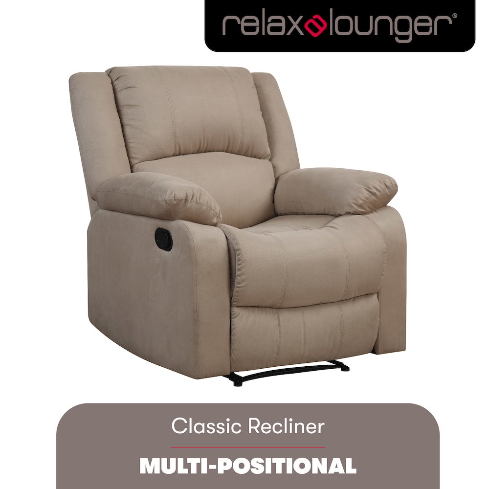 Parker Recliner Beige. Picture 3