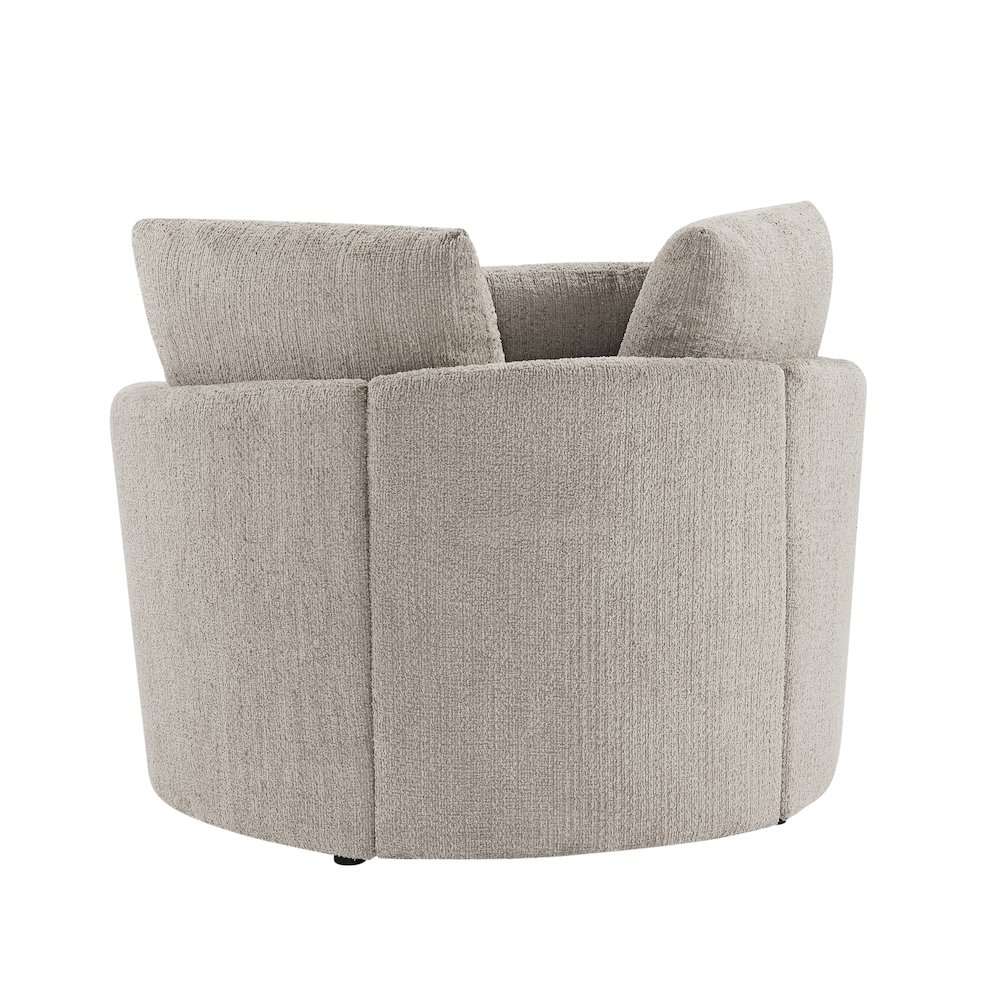 Beckett Storage Chair Taupe. Picture 12