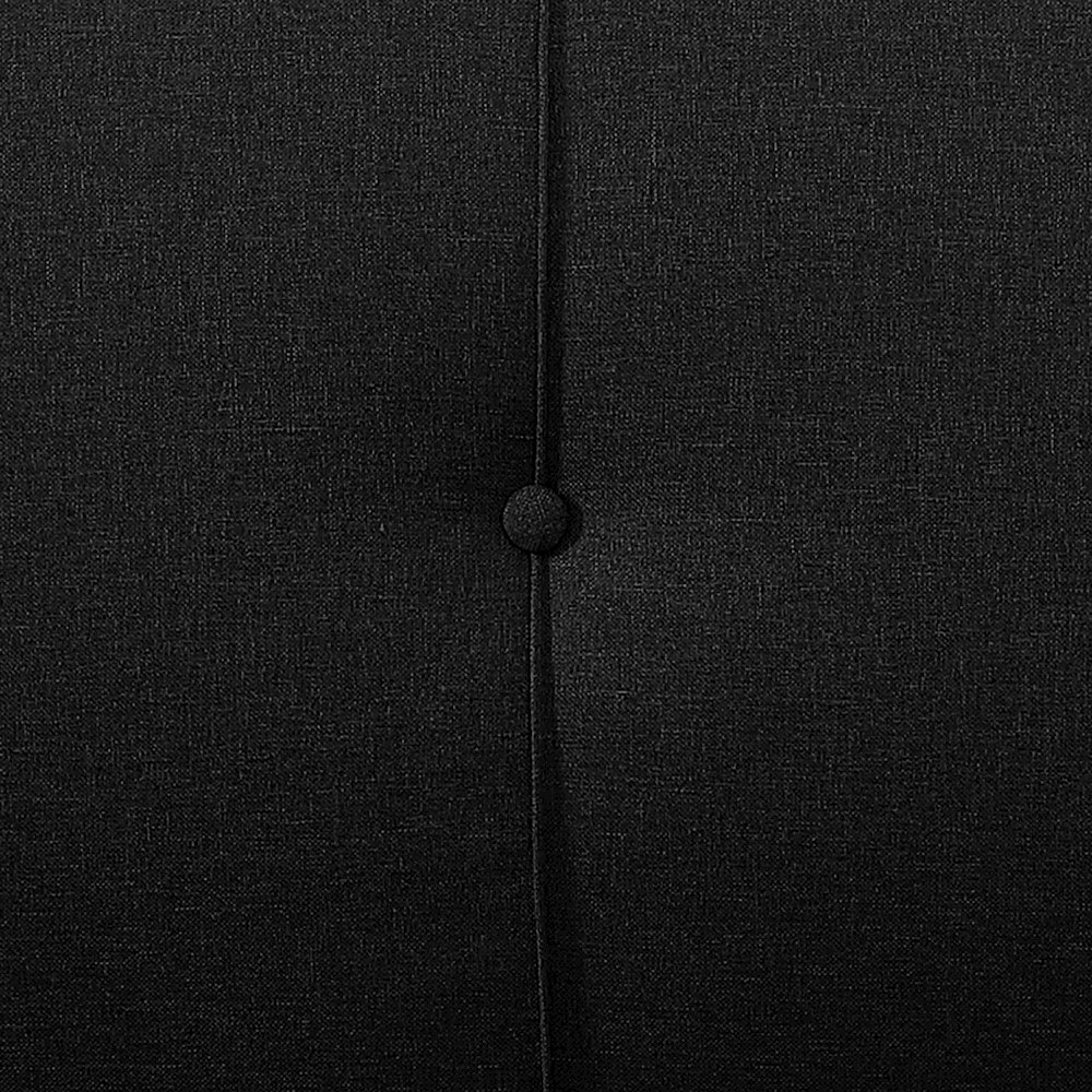 Lori Convertible Sofa Black. Picture 7